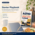 Starter Playbook digital product mockup for ADHD working moms